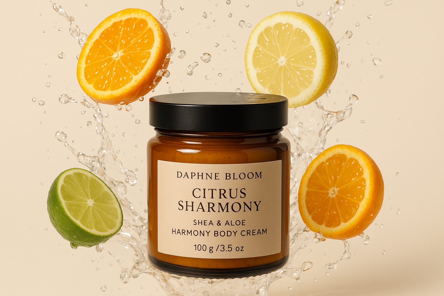 Daphne Bloom Citrus Sharmony - Shea & Aloe Harmony Body Cream