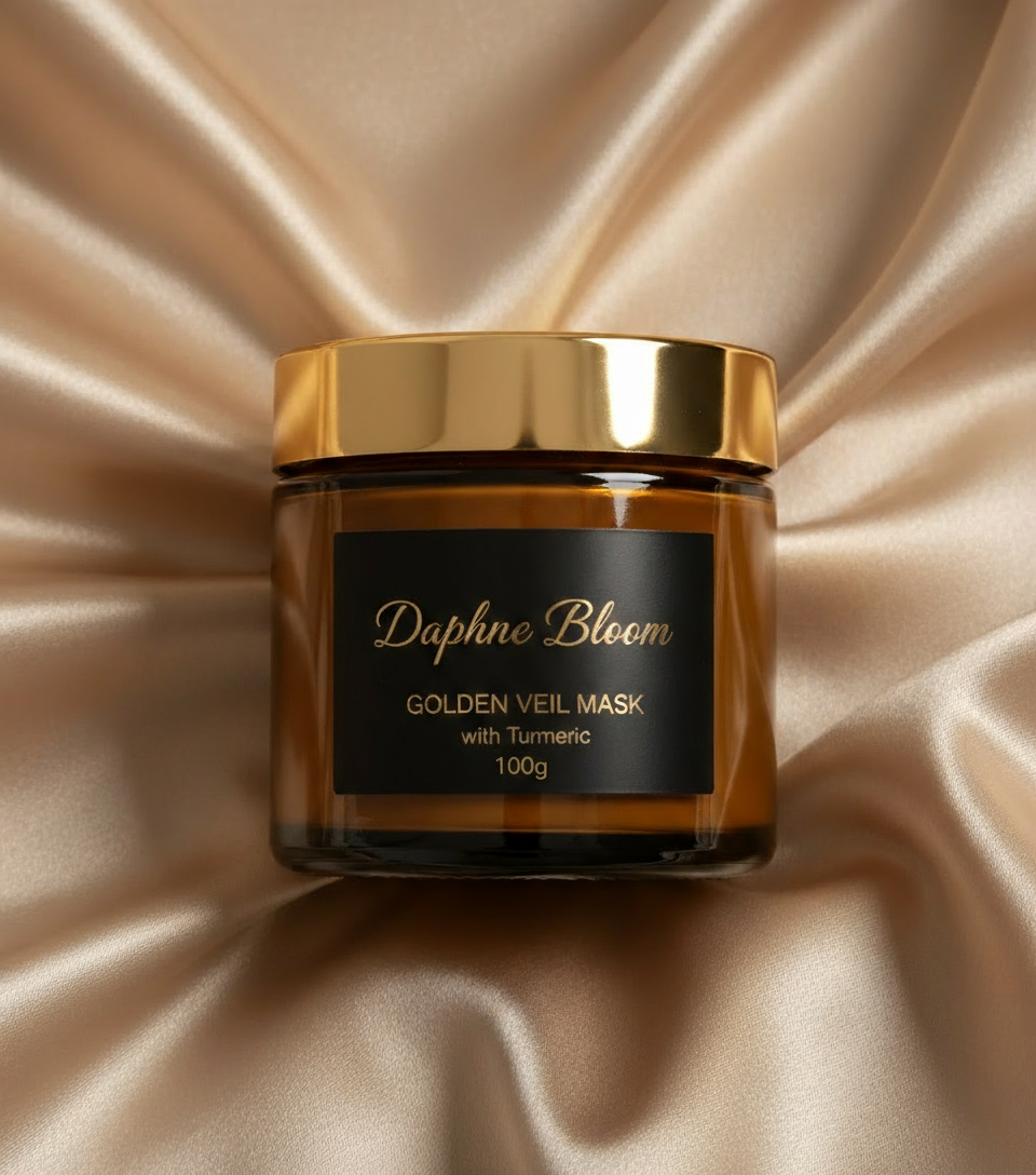 Daphne Bloom Golden Veil Mask - With 100g