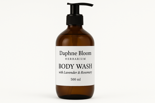 Put this sticker on an amber glass bottle with black spout